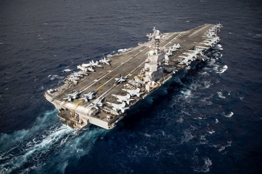 Mantan Laksamana AS: Armada 11 Kapal Induk Masih Belum Cukup untuk Semua Misi