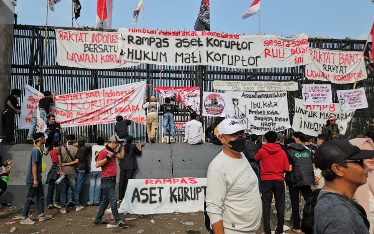 Polisi Deteksi Konsolidasi Anarko Jelang Unjuk Rasa di Kompleks DPR