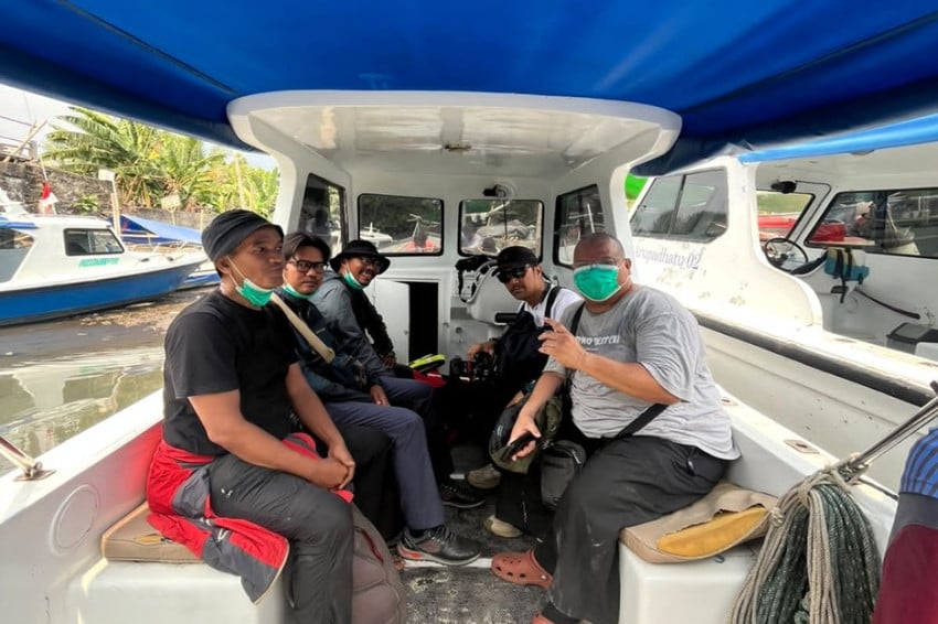 Lima Wartawan Belum Ditemukan di Perairan Krakatau, Pencarian SAR Berlanjut