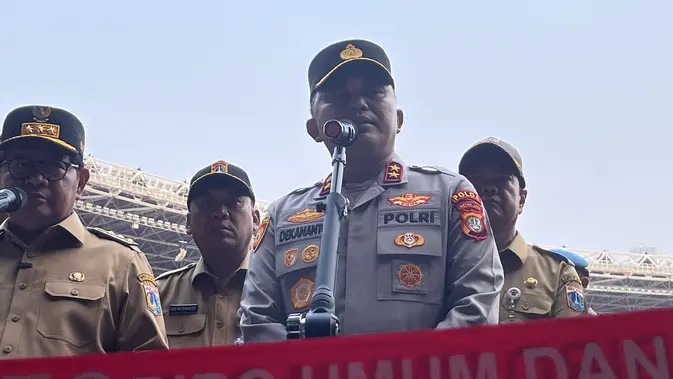 Laga Persija Melawan Persib di GBK Diawasi Ribuan Personel Gabungan